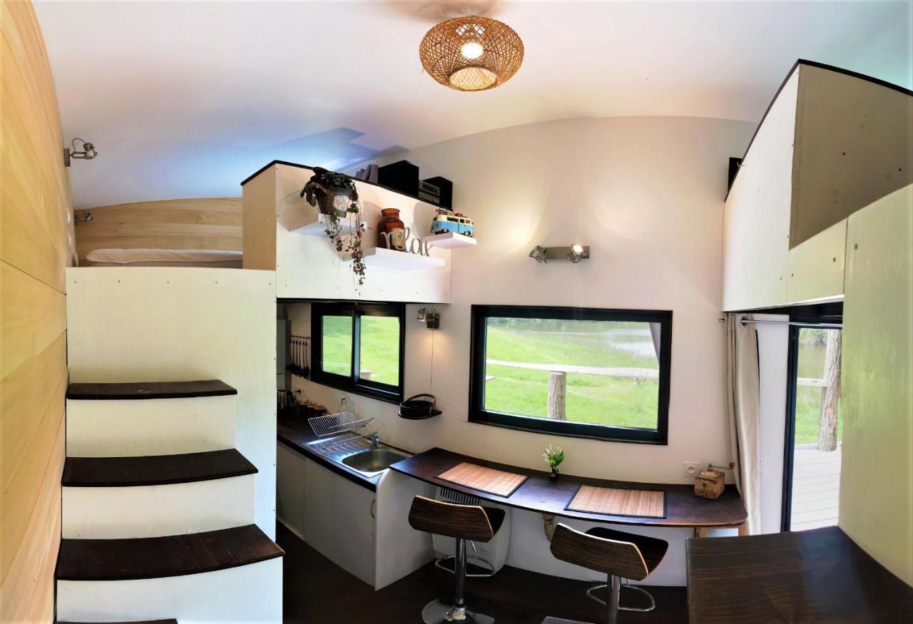 La Tiny House Terra Nostra Apartment Saint-Bazile Ngoại thất bức ảnh
