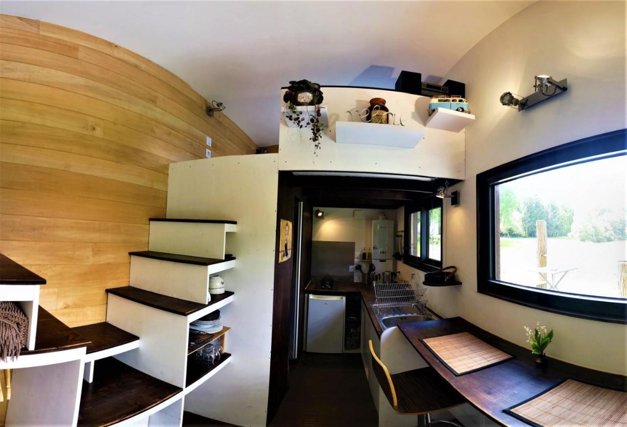 La Tiny House Terra Nostra Apartment Saint-Bazile Ngoại thất bức ảnh